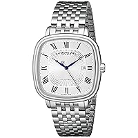 Raymond Weil Men's 2867-ST-00659 Maestro Analog Display Swiss Automatic Silver Watch