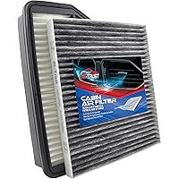 Engine Cabin Air Filter, Replace Fram CA11053A CF10709,Compatible with Kia Sportage Hyundai 2011-2016 Tucson 2010-2015