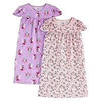 Simple Joys by Carter's Girls' 2-Pack Nightgowns