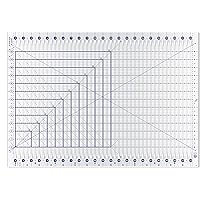 QuiltCut Strip Savvy XL Slotted Quilting Ruler, QC1-XL – Extra Large (24