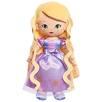 Just Play Disney Princess So Sweet Princess Rapunzel, 12.5 Inch Plushie with Blonde Hair, Tangled, Officially Licensed Kids Toys for Ages 3 Up