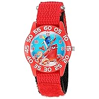 Disney Boy's 'Finding Dory' Quartz Plastic and Nylon Watch, Color:Red (Model: W002745)