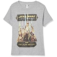 Kids' Star Wars Republic Lighters Up High Boys Short Sleeve Tee Shirt