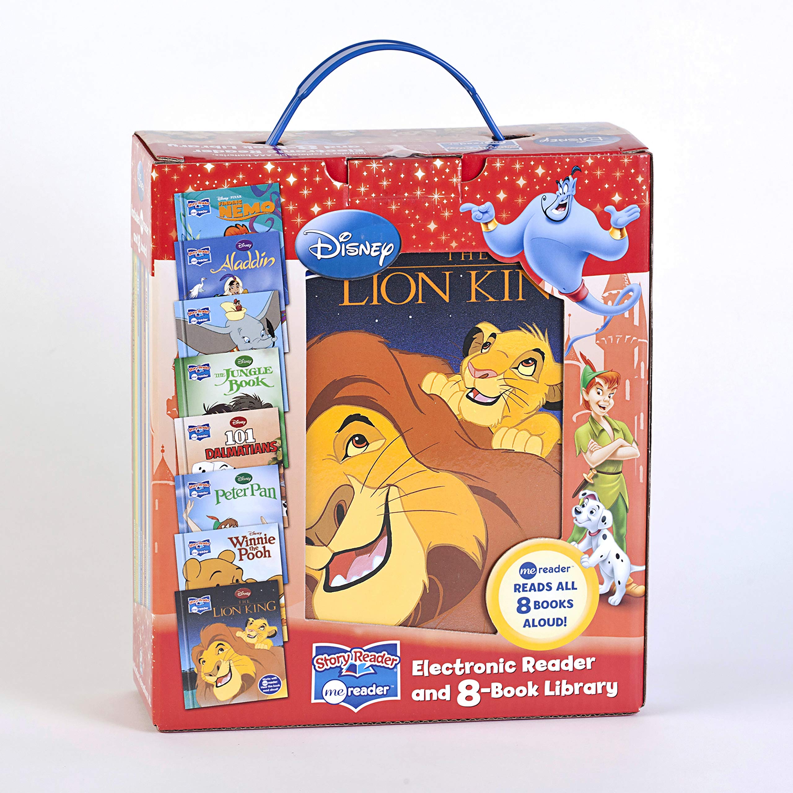 Disney Classic - Lion King, Finding Nemo, Aladdin and more! - Me Reader Electronic Reader and 8 Sound Book Library - PI Kids