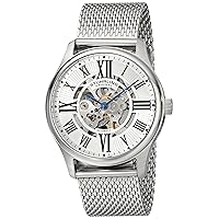 Stuhrling Original Men's 747M.01 Atrium Elite Date Silver