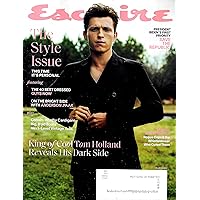 ESQUIRE Magazine (March, 2021) TOM HOLLAND Cover ESQUIRE Magazine (March, 2021) TOM HOLLAND Cover Magazine