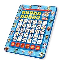 LEXiBOOK Paw Patrol, Educational Bilingual Interactive Learning Tablet, Toy to Learn Alphabet, Letters, Numbers, Words, Spelling and Music, English/Spanish Languages, Blue, JCPAD002PAi2