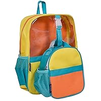 Wildkin Pack-it-All Kids Backpack Bundle with Clip-in Lunch Box (Risk Taker)