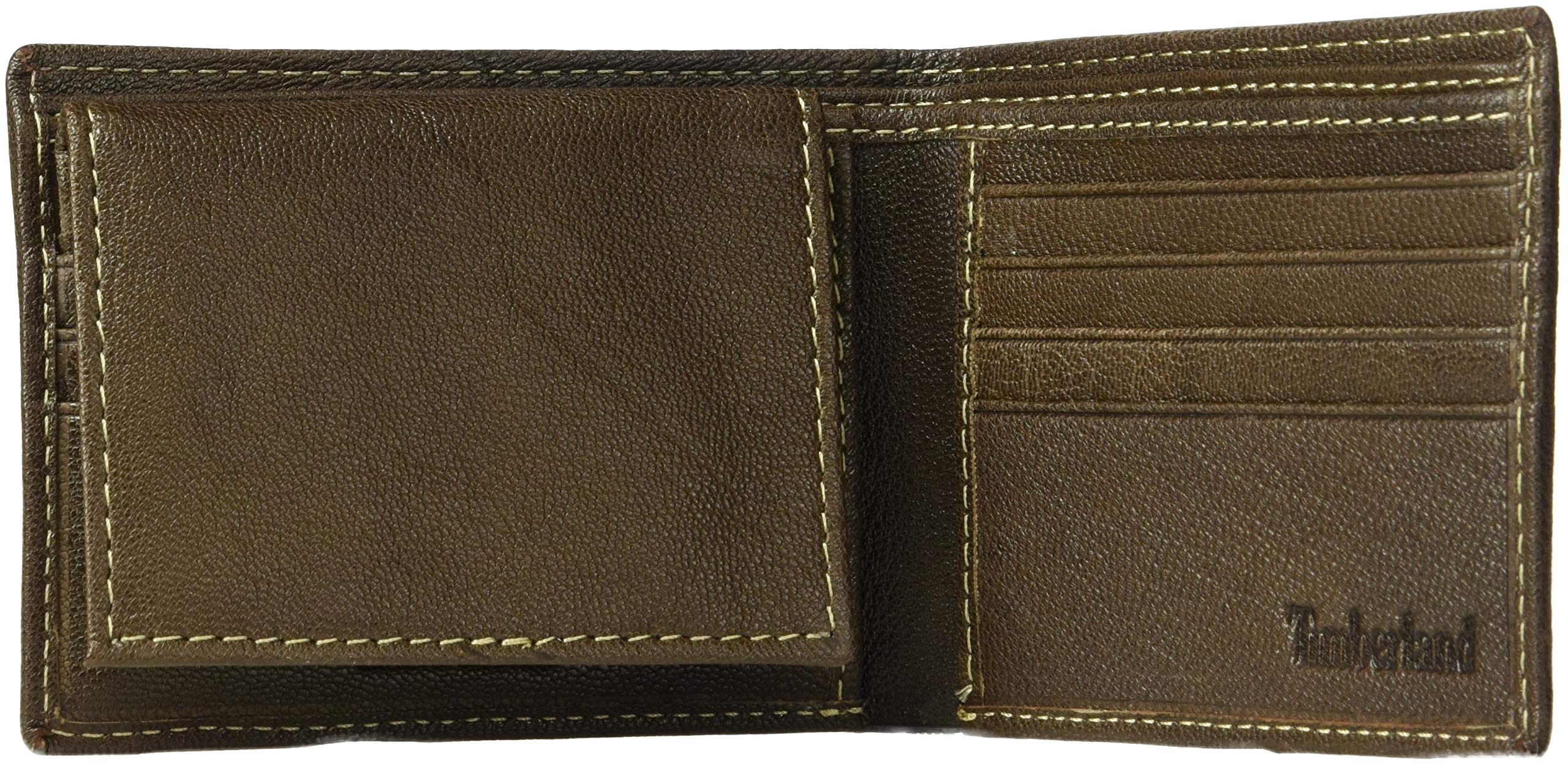 Timberland Men's Leather RFID Blocking Passcase Security Wallet