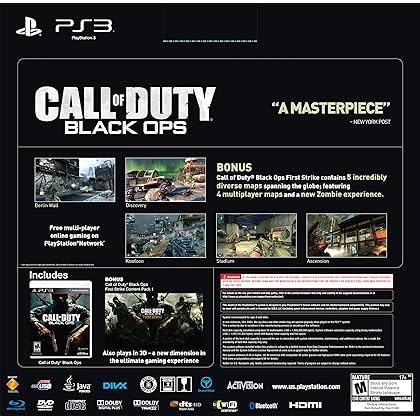 PlayStation 3 160GB Call of Duty: Black Ops Bundle