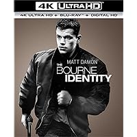 The Bourne Identity [4K Ultra HD + Blu-ray + Digital HD]