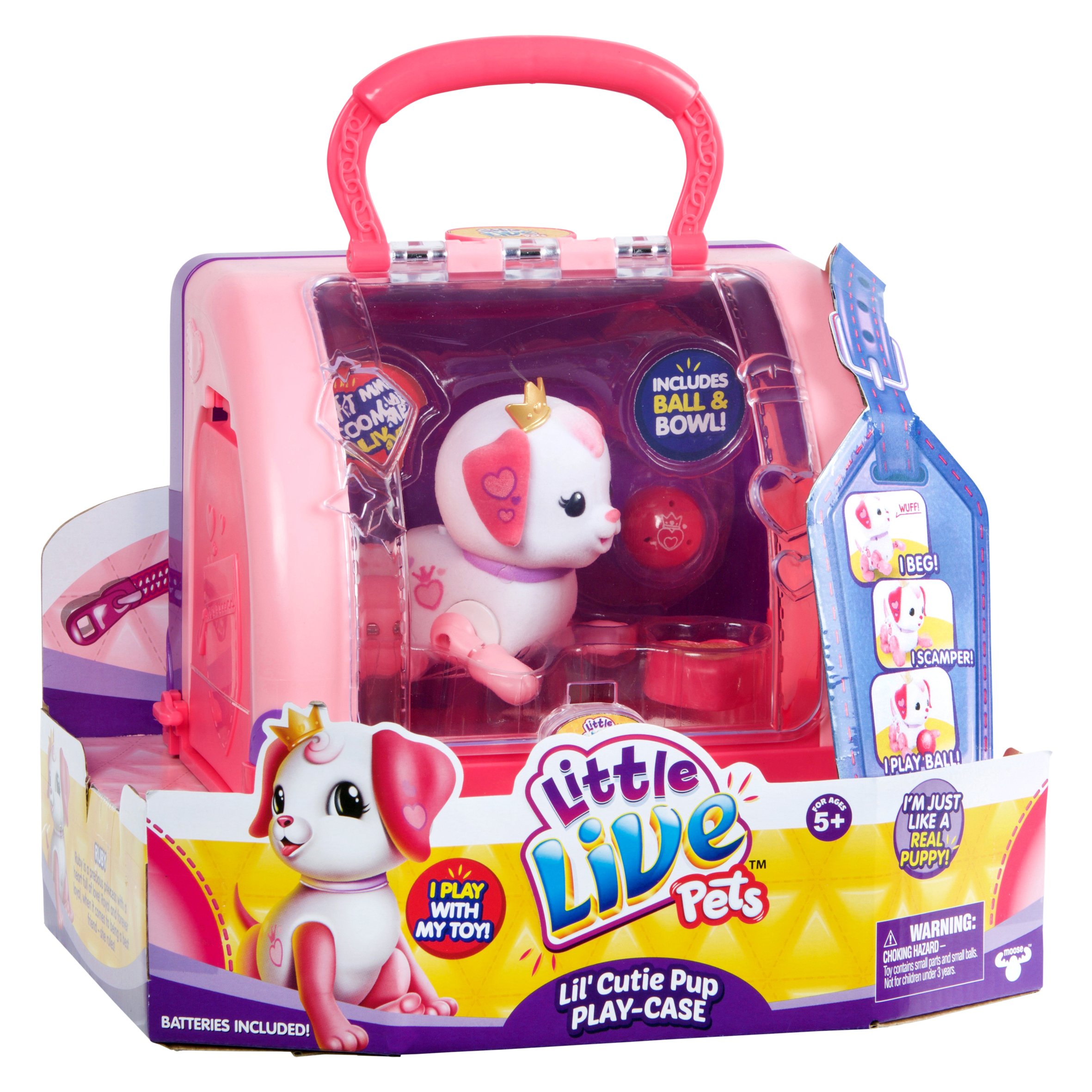 Little Live Pets S1 Cutie Pup Playset - Ruby LLP
