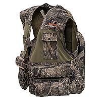 ALPS OutdoorZ Super Elite 4.0 Camo Turkey Vest Featuring Removable Fold Away Seat, Game Bag, and Call and Striker Pockets
