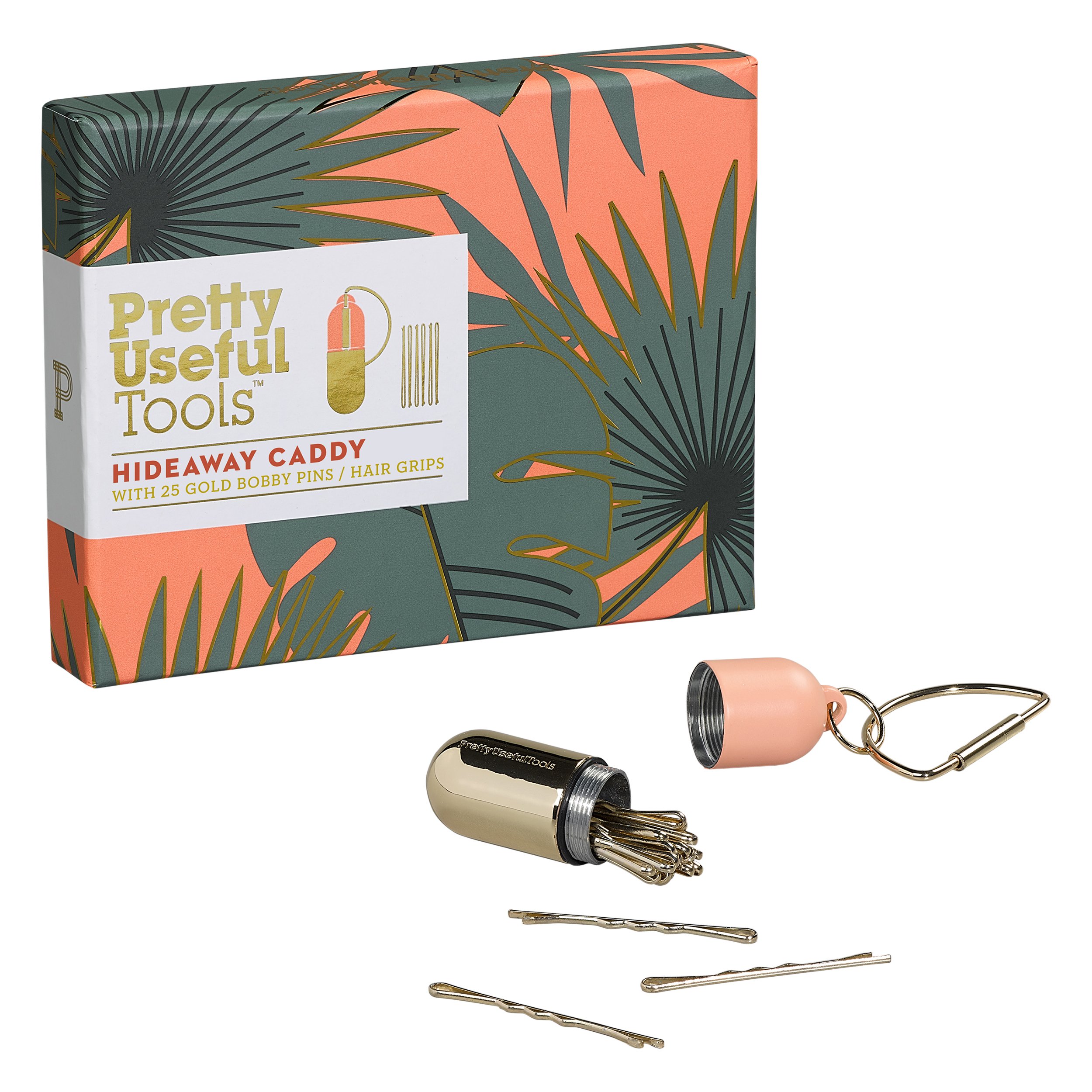 Pretty Useful Tools Hair Pin Hideaway Caddy With Handy Carabiner Bag Connector