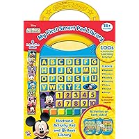 Disney Mickey Mouse Clubhouse - My First Smart Pad Electronic Activity Pad and 8-Book Library - PI Kids Disney Mickey Mouse Clubhouse - My First Smart Pad Electronic Activity Pad and 8-Book Library - PI Kids Hardcover