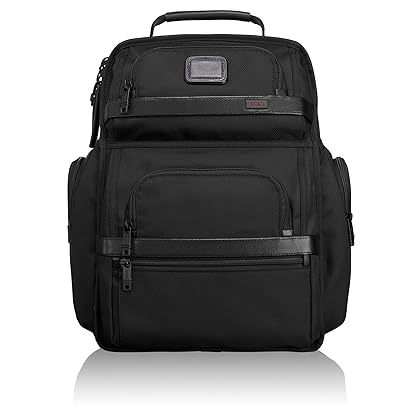 TUMI - Alpha 2 T-Pass Business Class Laptop Brief Pack - 15 Inch Computer Backpack for Men and Women - Black