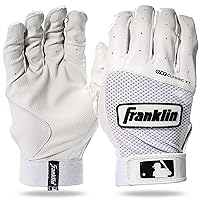 Franklin Sports MLB Classic XT Batting Gloves - Adult + Youth Batting Glove Pairs - Baseball + Softball Batting Gloves
