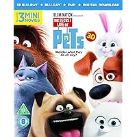 The Secret Life Of Pets (Blu-ray 3D + Blu-ray + DVD + Digital Download) [2015] [UK Import] The Secret Life Of Pets (Blu-ray 3D + Blu-ray + DVD + Digital Download) [2015] [UK Import] Blu-ray DVD 4K