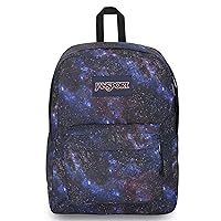JanSport SuperBreak One Backpacks - Durable, Lightweight Bookbag with 1 Main Compartment, Front Utility Pocket with Built-in Organizer - Premium Backpack, Night Sky