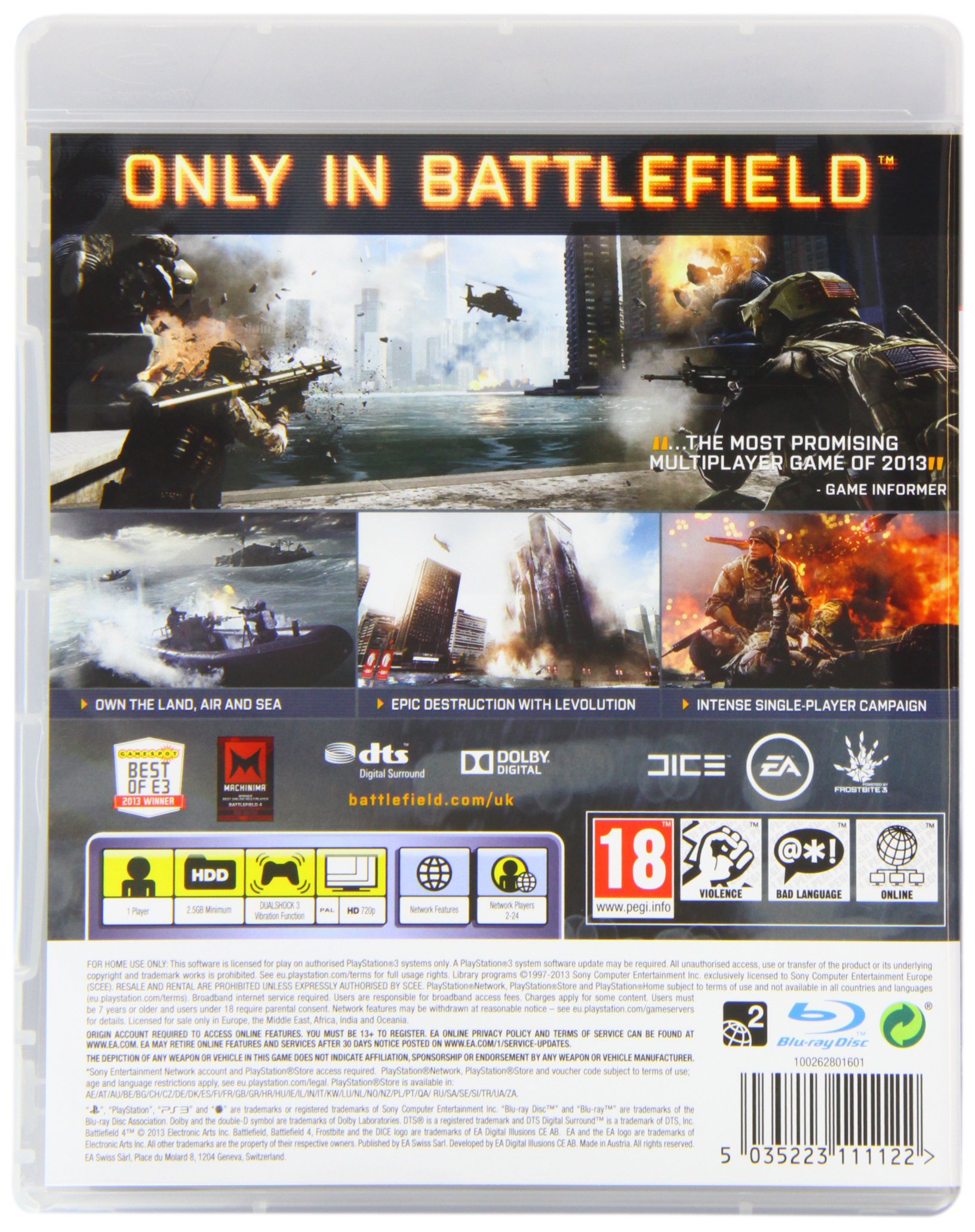 Battlefield 4 - Standard Edition (PS3)