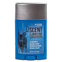 Scent Elimination Antiperspirant, Unscented, 2.25 oz