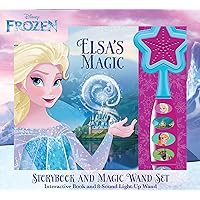 Disney Frozen: Elsa's Magic Storybook and Magic Wand Sound Book Set