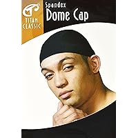 Classic Spandex Dome Cap (BLACK) #11162 (1 PC)