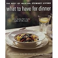 What to have for dinner: The best of Martha Stewart living What to have for dinner: The best of Martha Stewart living Hardcover Paperback