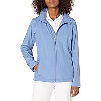 Cutter & Buck Women's Blue Carolina Panthers Packable Full-Zip WeatherTec Jacket