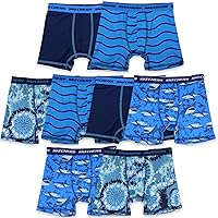 Boys' Amazon Exclusive 8pk Athletic Boxer Briefs with Unique Prints in Sizes 2/3t, 4, 6, 8 and 10