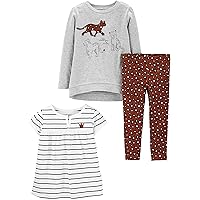 Simple Joys by Carter's Baby Girls' 3-Piece Assorted Playwear Sets