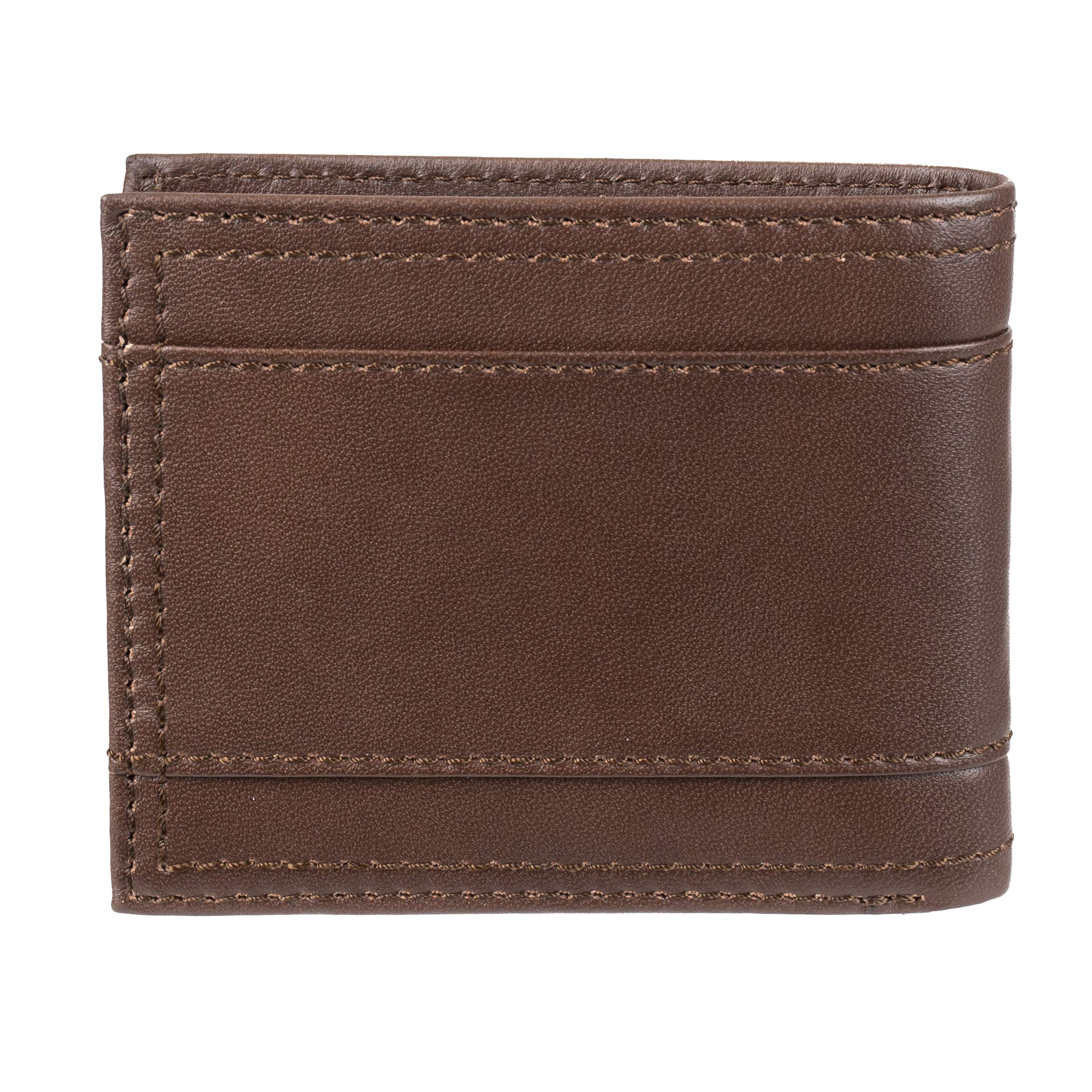 Columbia Men's Leather Traveler Wallet