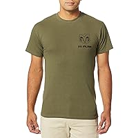 Buck Wear Men' Ram-Camo Mark Cotton T-Shirt