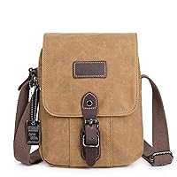 Sling Bag Modish & Trendy Cross Body - Multi-Pockets Sturdy & Stylish - Water Resistant(Camel)