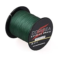 Braided Fishing Line, Abrasion Resistant Zero Stretch Braided Lines 4/8  Strands Super Strong Superline 6Lb -100Lb Test 109/328/547/1094/2187 Yards
