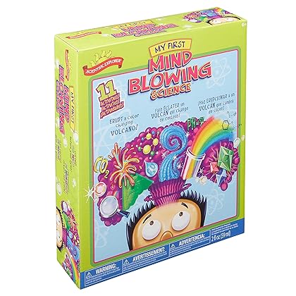 Scientific Explorer My First Mind Blowing Science Experiment Kit, 11 Mind Blowing Science Activities and Experiments (Ages 6+)