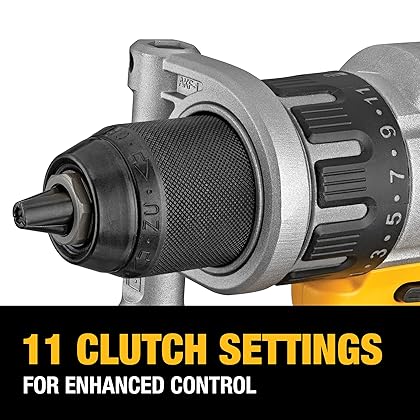 DEWALT 20V MAX* XR Rotary Hammer/Drill Combination Kit, 2-Inch, Brushless, Power Detect Tool Technology (DCD998W1)