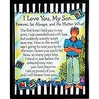 Son Refrigerator Magnet—A Message of Love and Pride for Your Son, by Suzy Toronto (I Love You, My Son… Forever, for Always, and No Matter What)