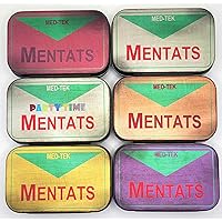 Fallout Inspired Mentats You Pick Flavor Weathered Hinged Metal Food Safe Tin