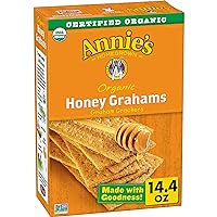 Annie's Homegrown Organic Honey Graham Cracker Bricks 14.4 oz (Pack of 4)
