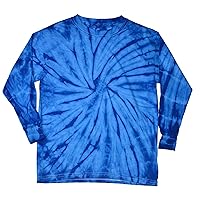 Tie Dye Long Sleeve Shirt Multi Color Swirl T-Shirt