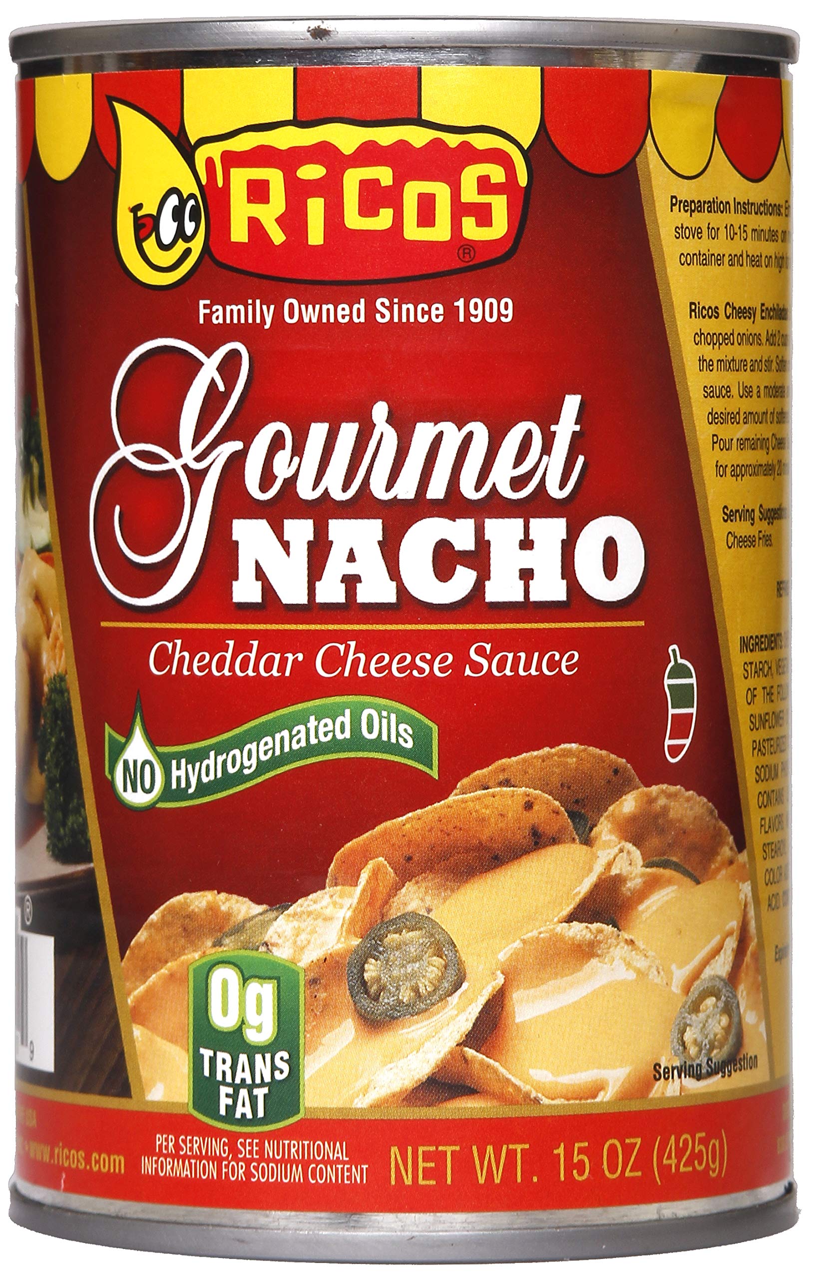 Mua Ricos World Famous Gourmet Nacho Cheese Sauce 15oz Can Trên Amazon Mỹ Chính Hãng 2023 Fado
