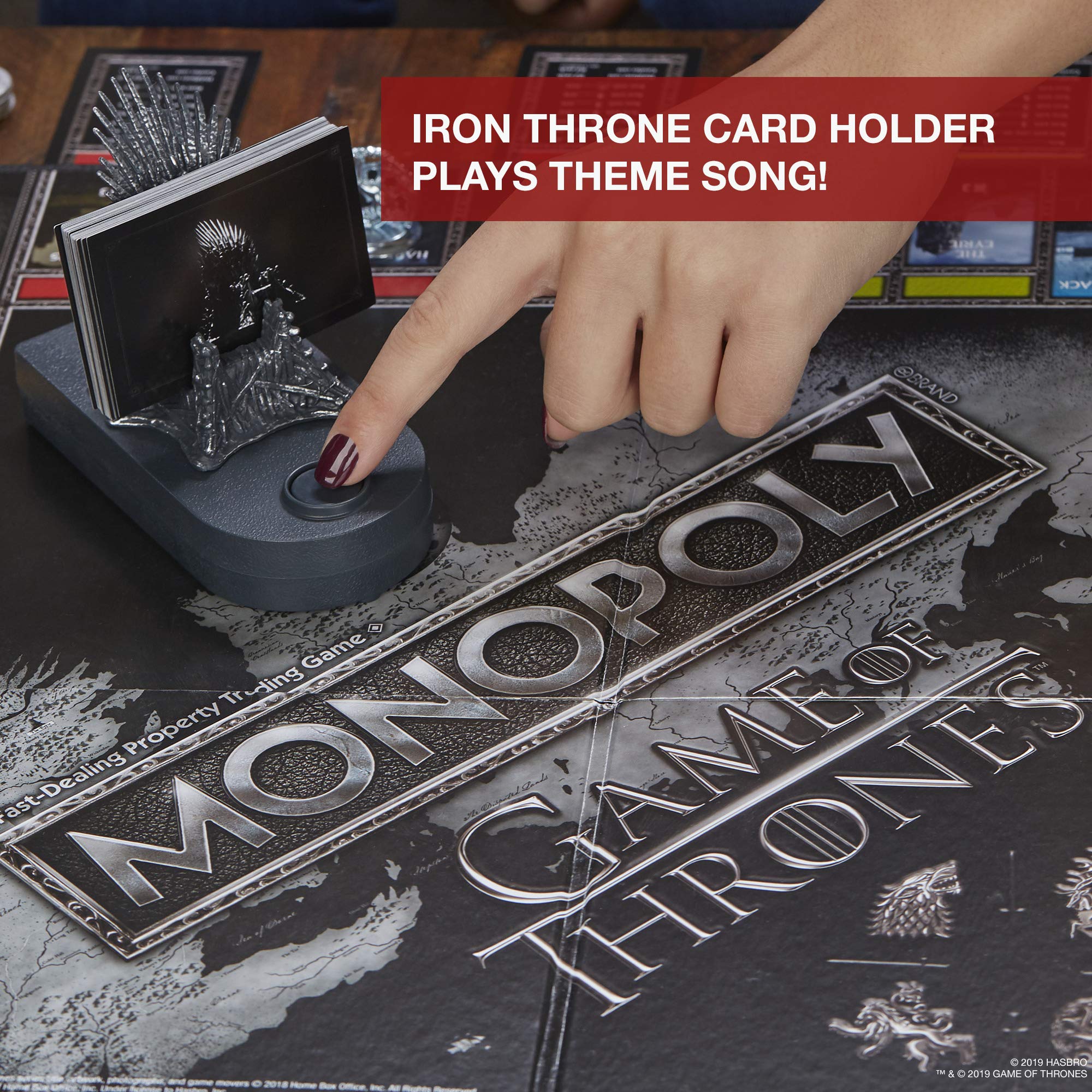 Monopoly Game of Thrones Board Game for Adults (Amazon Exclusive)