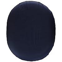 DMI Seat Cushion Donut Pillow and Chair Pillow for Tailbone Pain Relief, Hemorrhoids, Prostate, Pregnancy, Post Natal, Pressure Relief and Surgery, 14 x 12.5 x 3, Navy