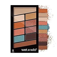 wet n wild Color Icon Eyeshadow Makeup Palette 10 Pan, Not a Basic Peach
