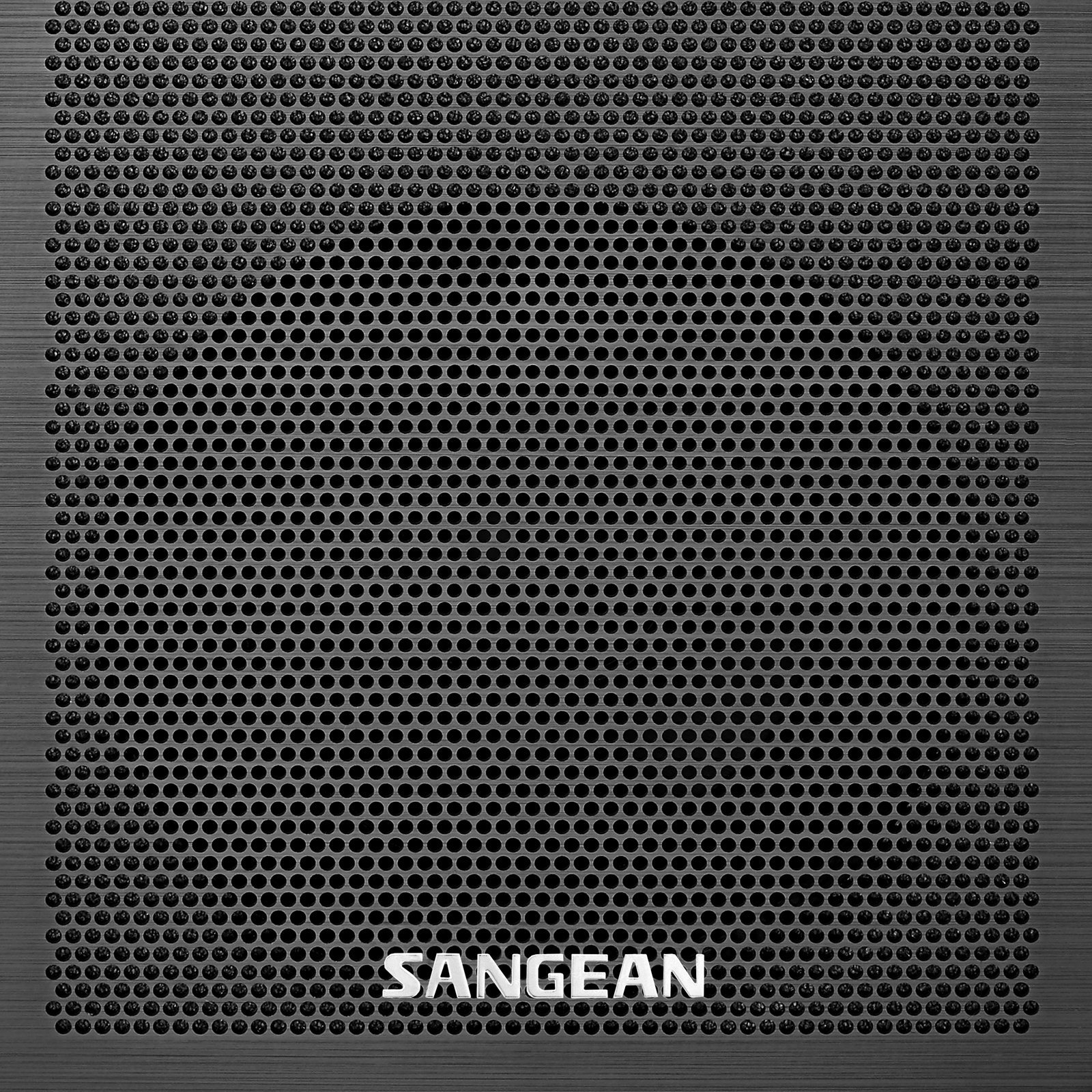 SANGEAN WR-50 AM/FM-RBDS/Bluetooth Wood Cabinet Table Top Radio Black