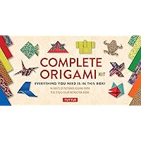 Complete Origami Kit: [Kit with 2 Origami How-to Books, 98 Papers, 30 Projects] This Easy Origami for Beginners Kit is Great for Both Kids and Adults Complete Origami Kit: [Kit with 2 Origami How-to Books, 98 Papers, 30 Projects] This Easy Origami for Beginners Kit is Great for Both Kids and Adults Paperback Kindle