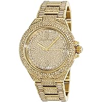 Michael Kors Camille Crystal Covered Gold Stainless Steel Ladies Watch MK5720