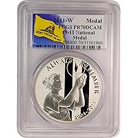 2011 W Collection W PCGS 9-11 National Medal Dont Tread On Me Label Dollar PR-70 PCGS DCAM
