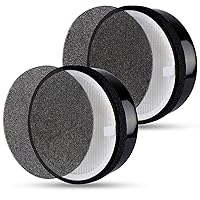 Flintar H13 True HEPA Replacement Filter, Compatible with LV-H132 Air Purifier, Part # LV-H132-RF, 2-Pack